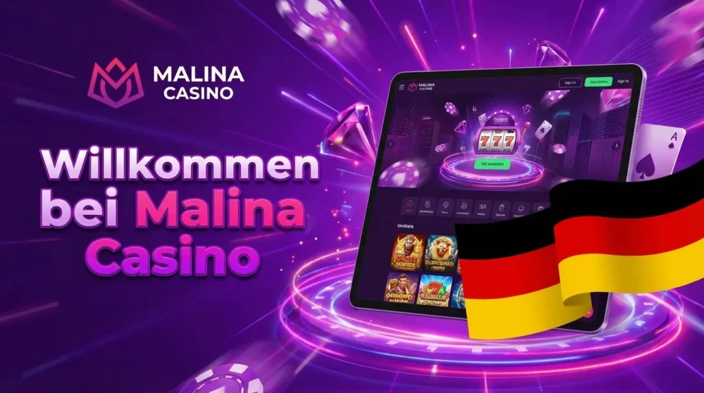 Melden Sie sich an und sichern Sie sich Ihre Gewinne im Malina Casino!